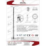 30 Metre Galvaniz Bayrak Direği - Görsel 2