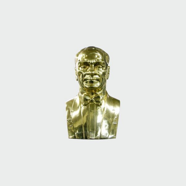 80 cm Pirinç Atatürk Büstü 1 80 cm Pirinç Atatürk Büstü