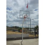 EKO Basketbol Potası Bahçe Tipi Tek Direkli Cam Panya - Görsel 3