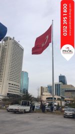 30 Metre Galvaniz Bayrak Direği - Görsel 3