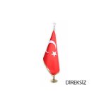 Türk Makam Bayrağı 100x150 cm Saçaklı