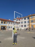 Basketbol Potası Bahçe Tipi Tek Direkli - Görsel 4
