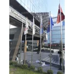 8 Metre İnox 304 Kalite Paslanmaz Krom Çelik Standart Bayrak Direği - Görsel 13