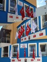 Duvar Tipi Bayrak Direği Ayyldız Dahil (115 cm) - Görsel 5