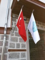 Duvar Tipi Bayrak Direği Ayyldız Dahil (115 cm) - Görsel 9