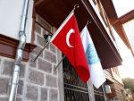 Duvar Tipi Bayrak Direği Ayyldız Dahil (115 cm) - Görsel 2