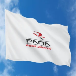 Logolu Gönder Bayrağı 150x225 cm Raşel Kumaş