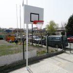 EKO Basketbol Potası Bahçe Tipi Tek Direkli Sac Panya - Görsel 3