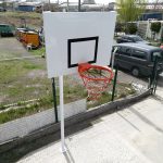 EKO Basketbol Potası Bahçe Tipi Tek Direkli Sac Panya - Görsel 4