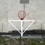 EKO Basketbol Potası Bahçe Tipi Tek Direkli Sac Panya - Görsel 9