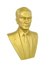 100 cm Alüminyum Atatürk Büstü - Görsel 2