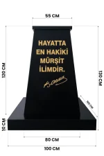 Atatürk Kaide Alt Tablalı (120'lik) - Görsel 2