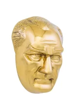 28 cm Pirinç Atatürk Maskı - Görsel 2