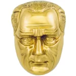 40 cm Pirinç Atatürk Maskı