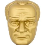 50 cm Alüminyum Atatürk Maskı