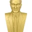 60 cm fiberglass ataturk bustu