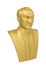 Atatürk Büstü (60cm Fiber)+ Kaide (100cm)+ Alt Tabla İlkokul Modeli - Görsel 4