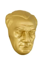 70 cm Alüminyum Atatürk Maskı - Görsel 2