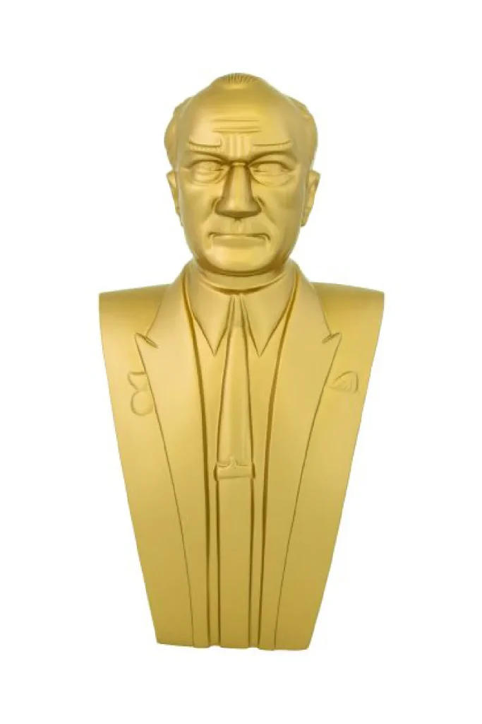 70 cm fiberglass ataturk bustu
