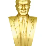 70 cm Pirinç Atatürk Büstü