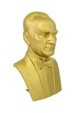 80 cm Alüminyum Atatürk Büstü - Görsel 2